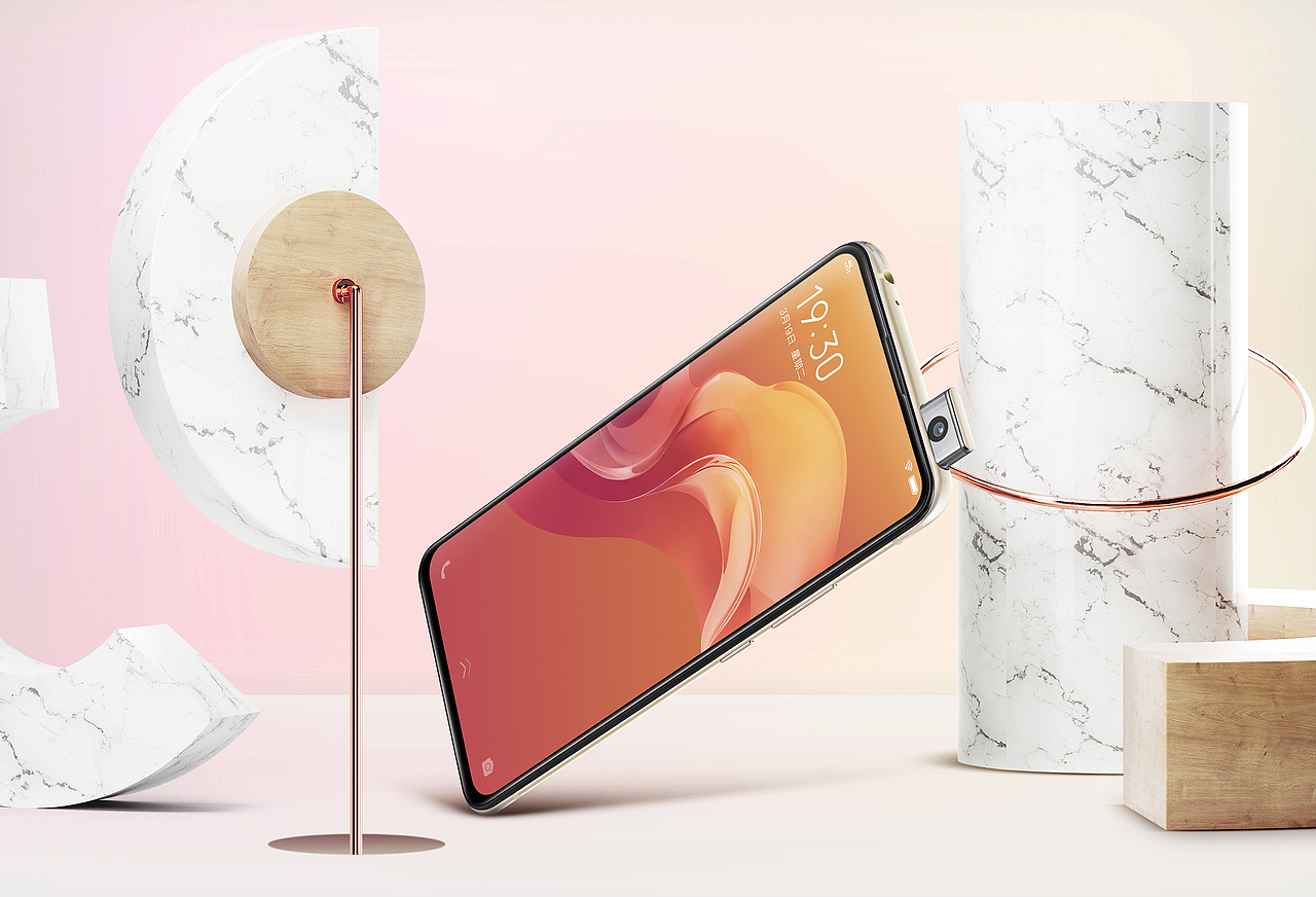 vivo x27 雀羽蓝&粉黛金 （全网宣传用图）（图ZMTQ5NjY4NjA4） - 产品摄影 - 站酷设计师X老师会拍照原创素材 - 站酷ZCOOL