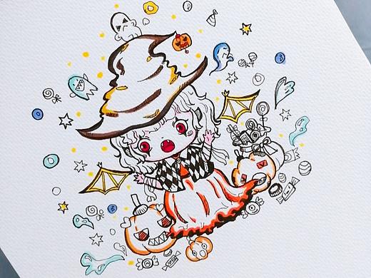 不给颗糖吗？（个人主页-ZNDAzODc1NDg=） - 创作习作 - 站酷设计师茹仔原创素材 - 站酷ZCOOL