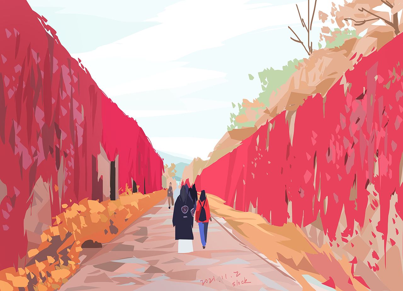 陆陆续续画的一些一小时速途