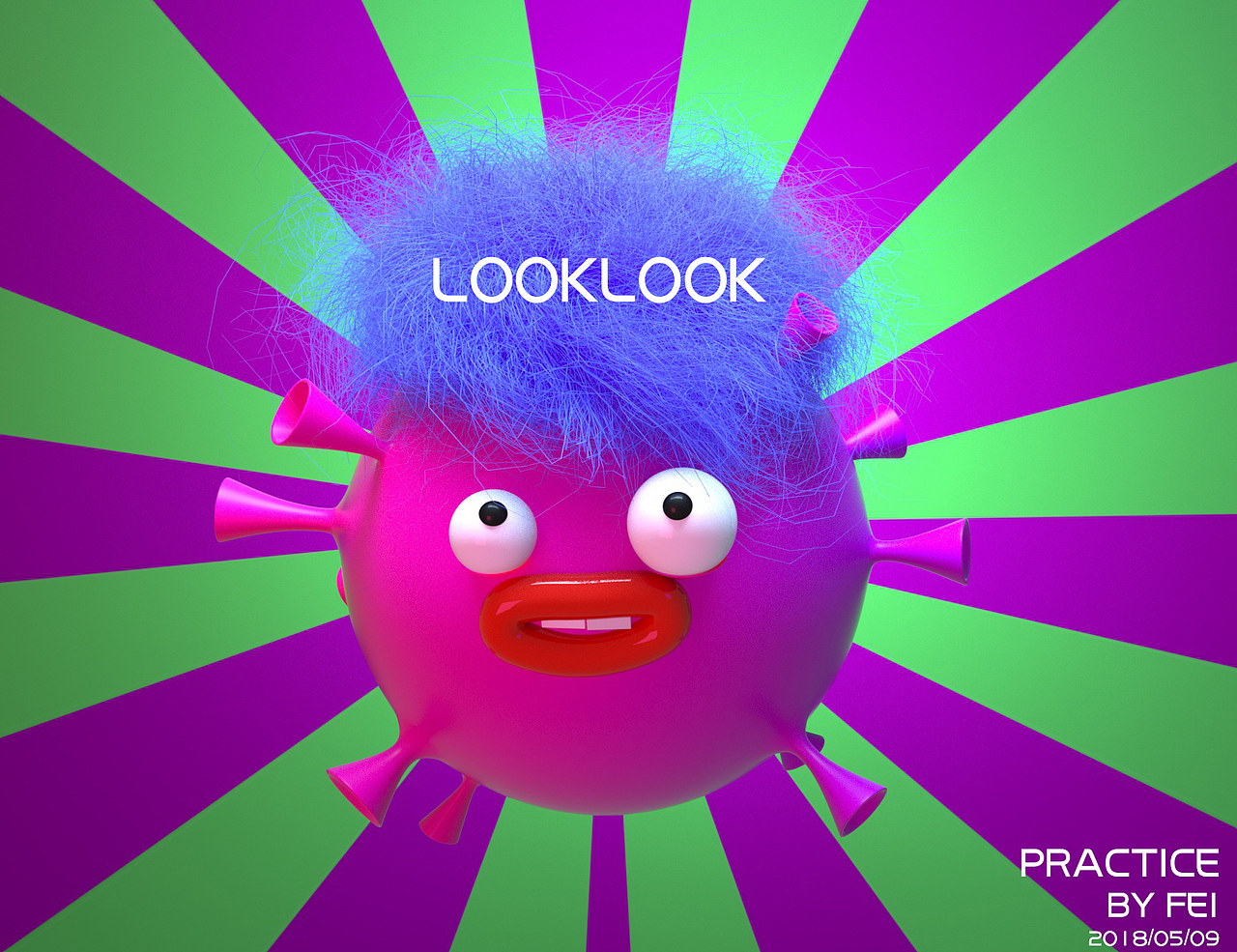 五月六月——插画C4D周练集锦