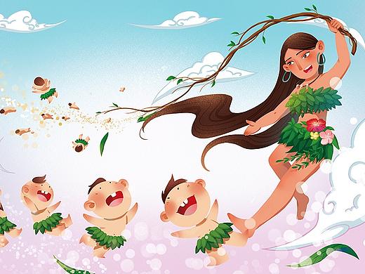神话《女娲造人》