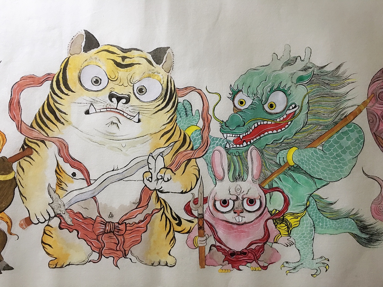 十二生肖萌版神兽