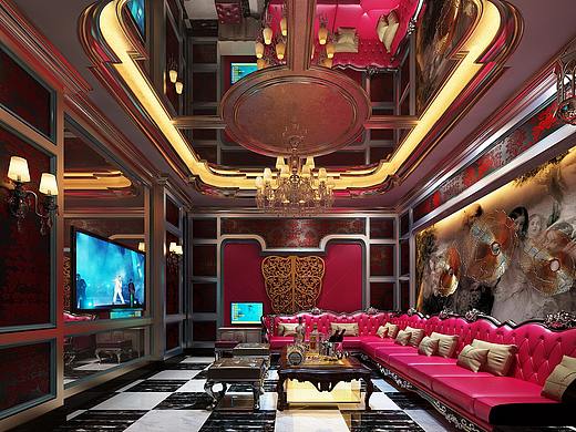 一九九二效果图-工装ktv