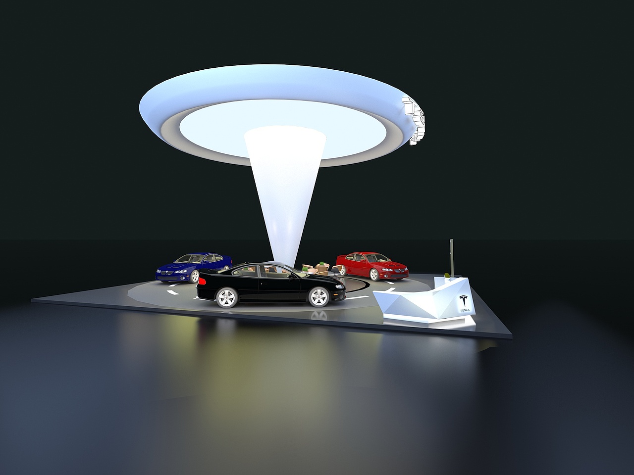 特斯拉展厅（图ZMTM3NjkxODMy） - 家装设计 - 站酷设计师张爽_装饰设计原创素材 - 站酷ZCOOL