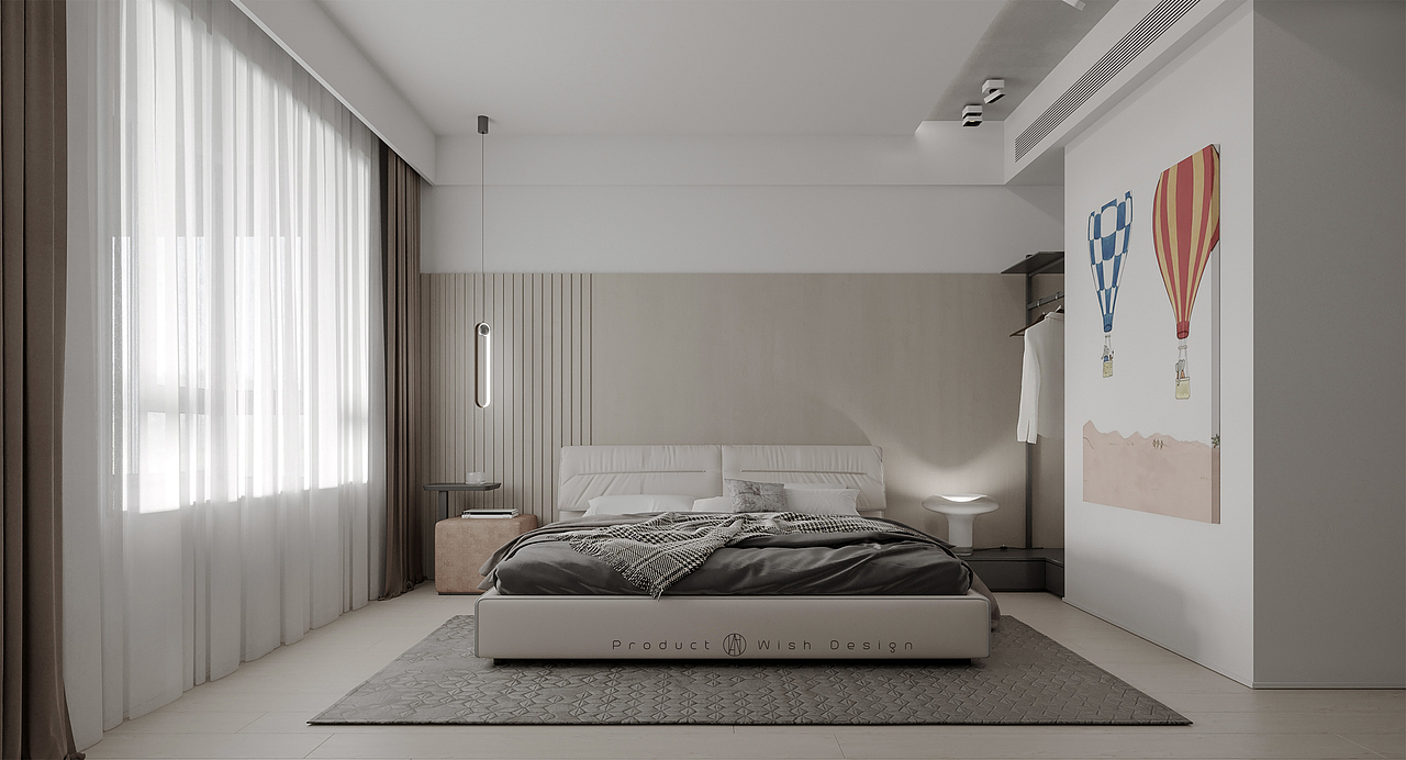 Romance in Apr. 现代&法式效果渲染