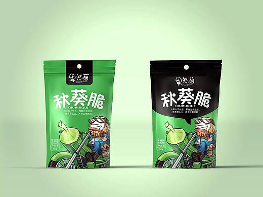 蔬果脆自立袋包装设计 