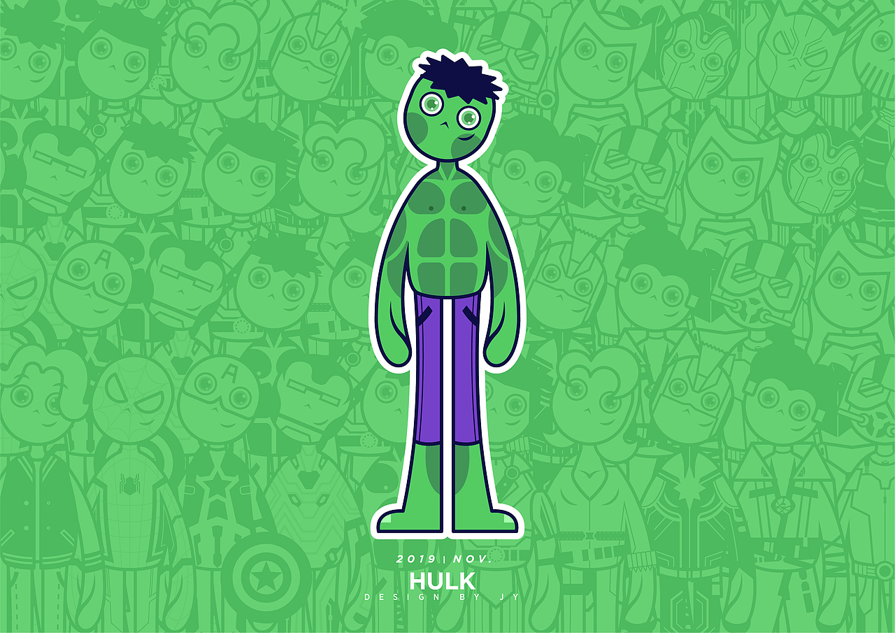 JY X MARVEL 练习作品