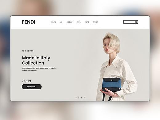 网页板式设计—非商用。