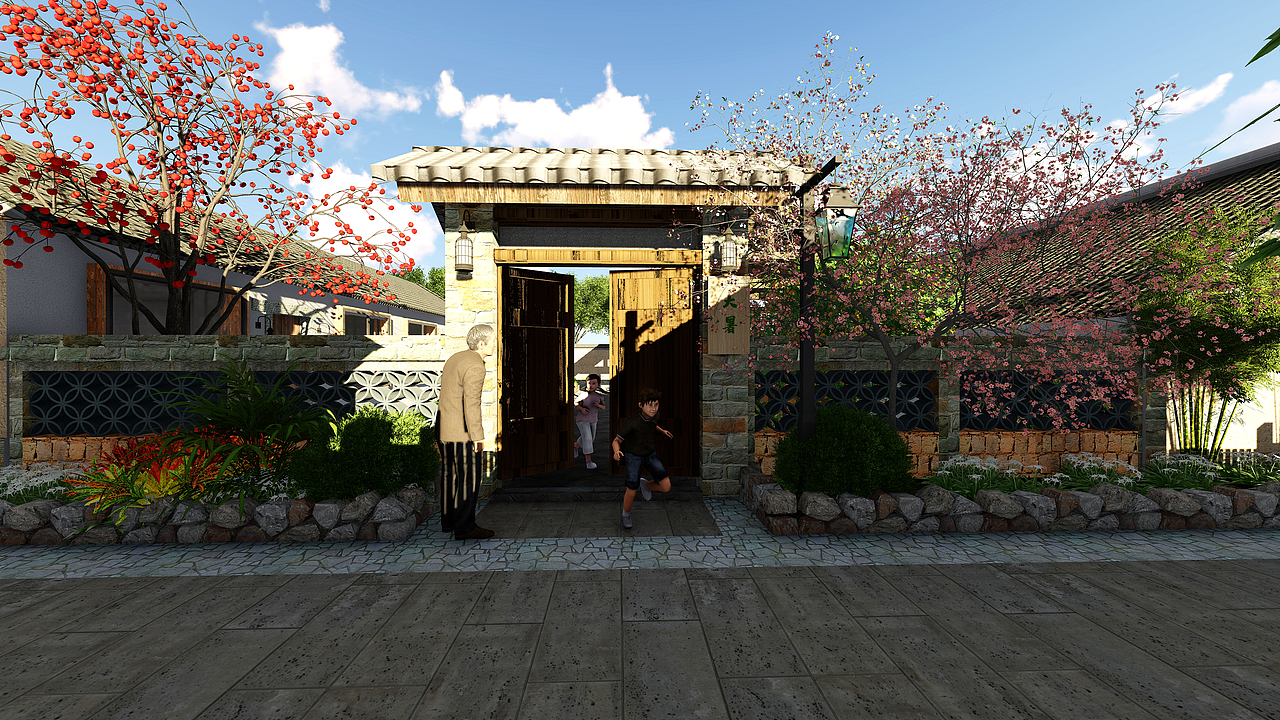 《改造记》乡村土房改节气院子