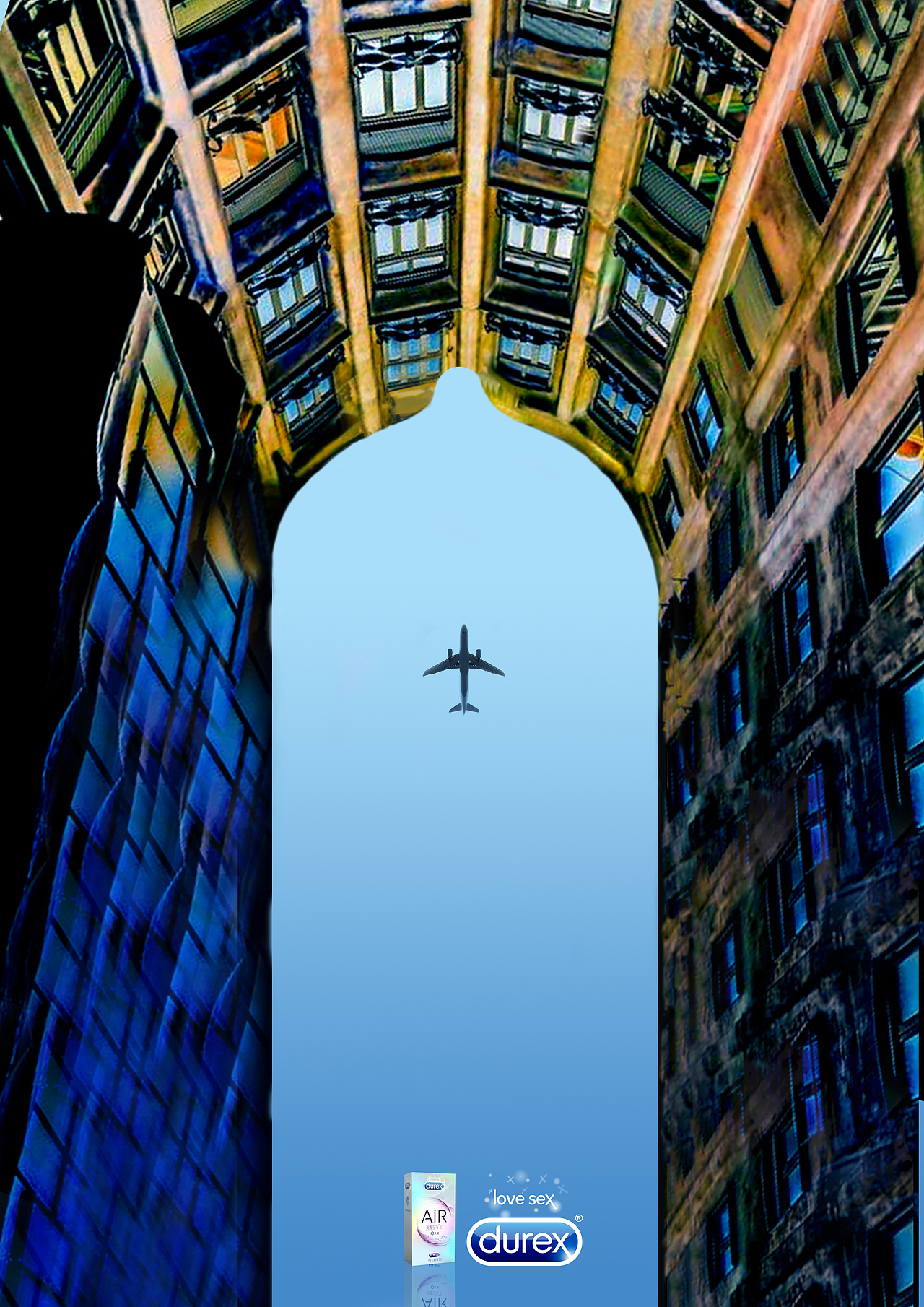 大广赛 杜蕾斯 空气薄（图ZMTIxNTE2MDMy） - 海报 - 站酷设计师Sylen_Z原创素材 - 站酷ZCOOL