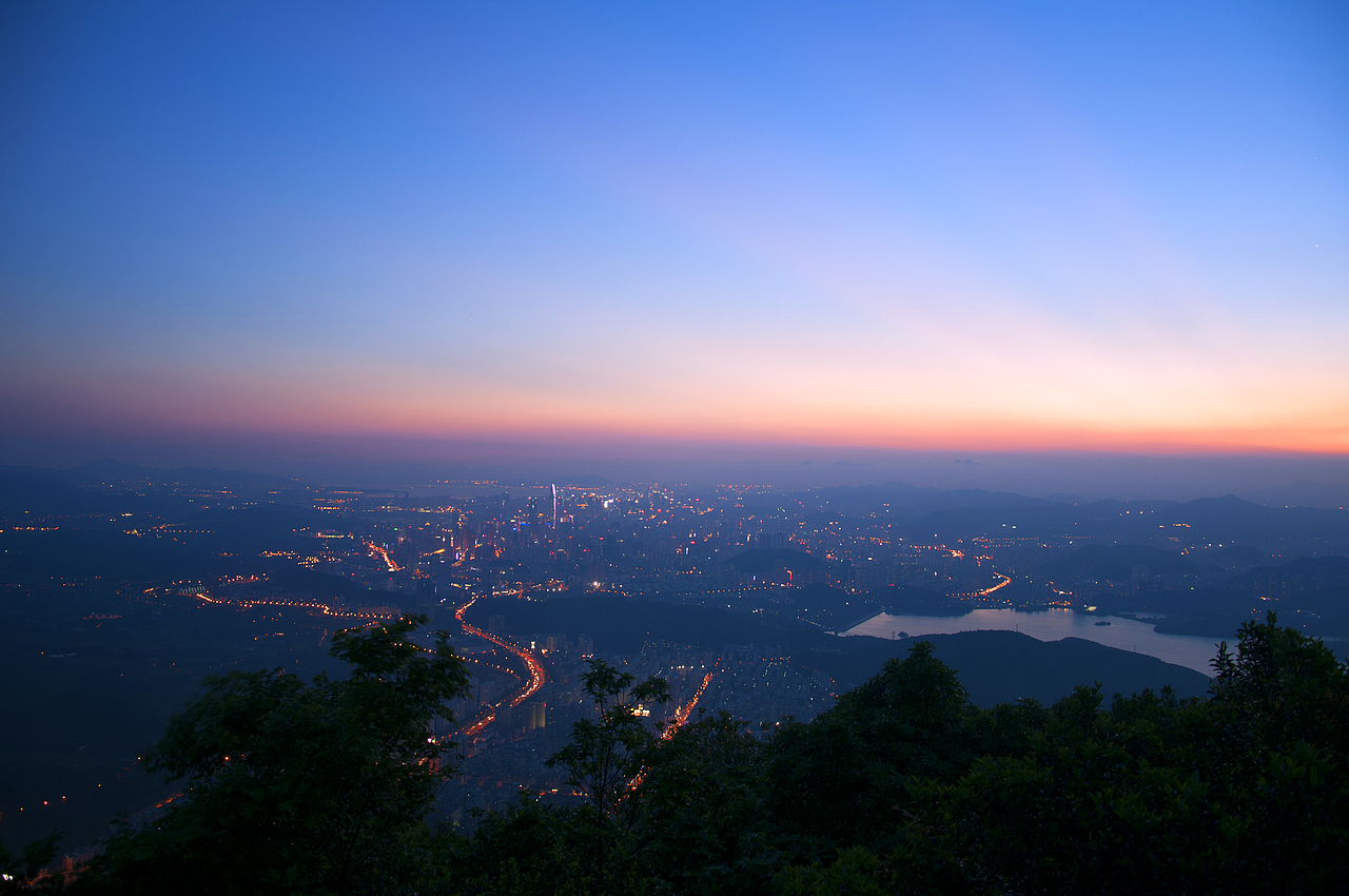 深圳夜景（图ZMTM1ODczNjcy） - 环境/建筑摄影 - 站酷设计师蓝图视觉原创素材 - 站酷ZCOOL