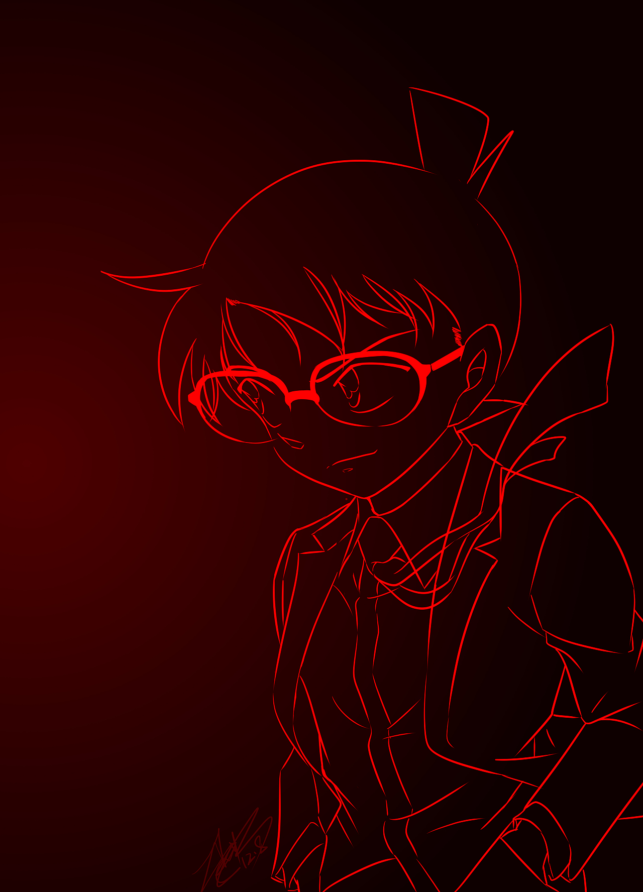 名侦探柯南领带柯南