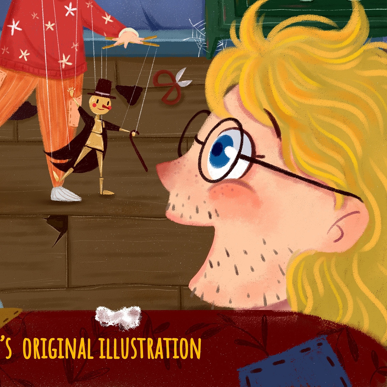 安徒生故事原创插画