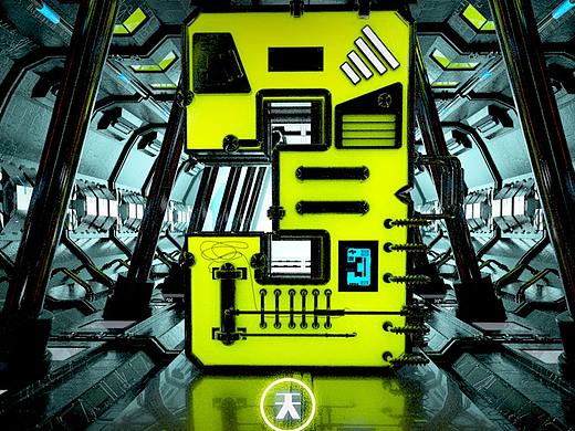 一些C4D创意倒计时海报