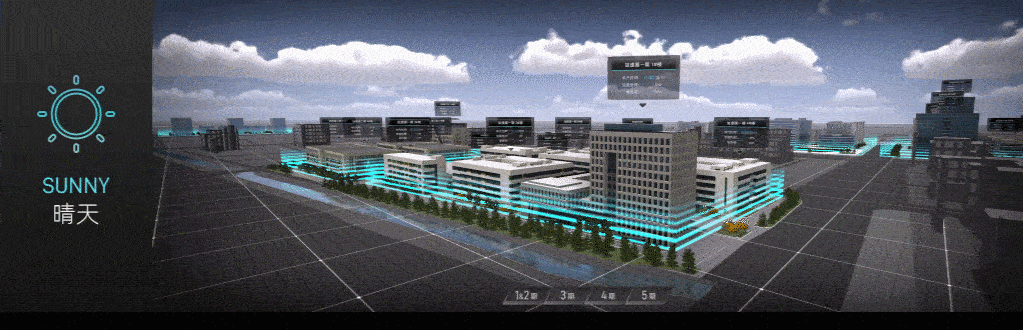 智慧园区能源综合管理平台可视化大屏（图ZMjkwNjM2NTIw） - 动效设计 - 站酷设计师黄梦垠原创素材 - 站酷ZCOOL