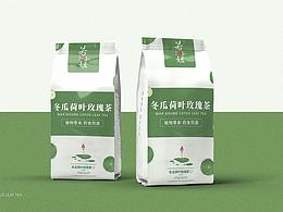冬瓜荷叶玫瑰茶
