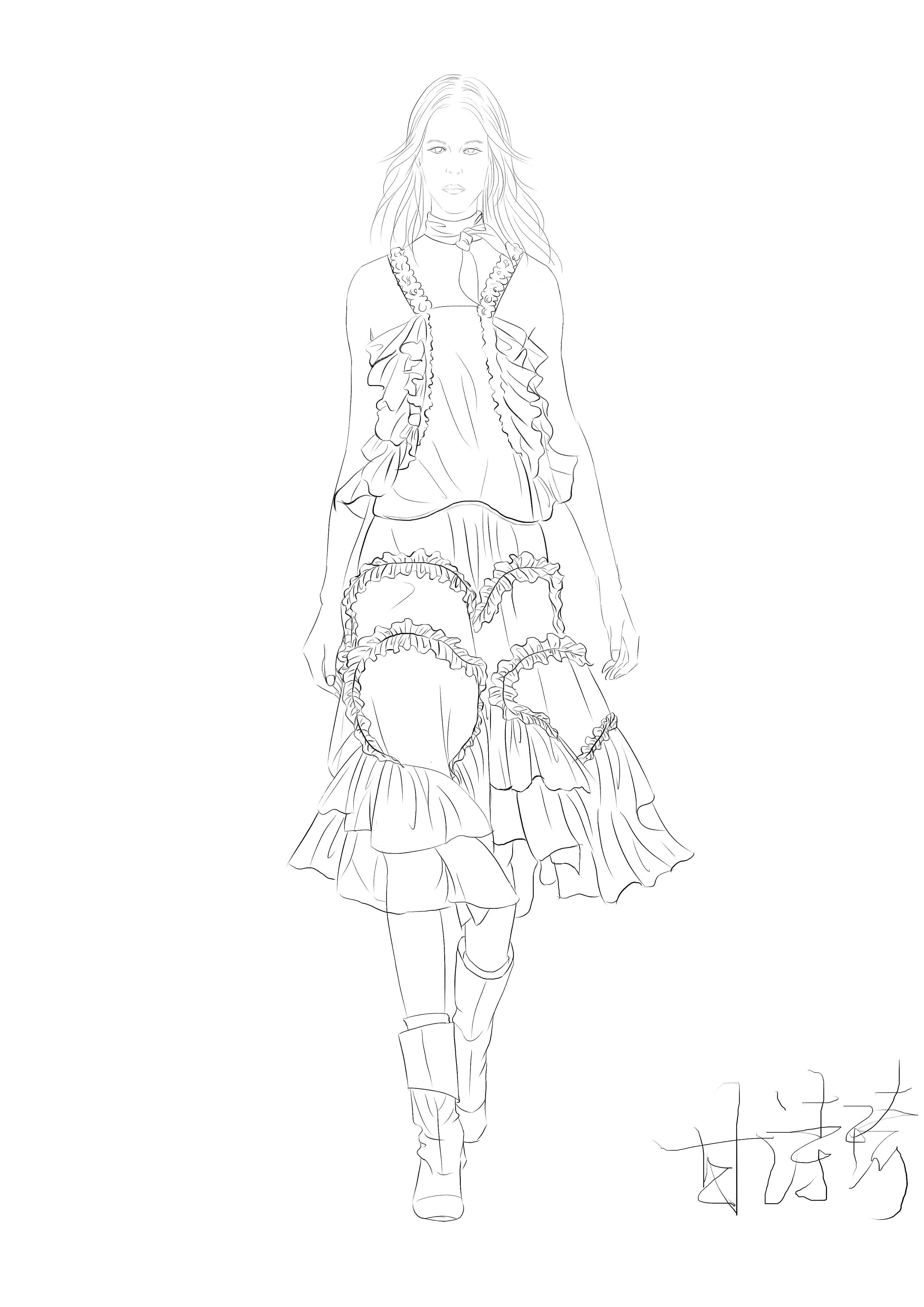 电脑绘图|服装|正装/礼服|z43420125 - 原创作品 - 站酷 (zcool)