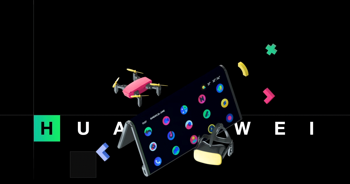 华为折叠手机概念APP(图ZMTY5NDE5MTUy) - APP界面 - 站酷设计师哇过过原创素材 - 站酷ZCOOL