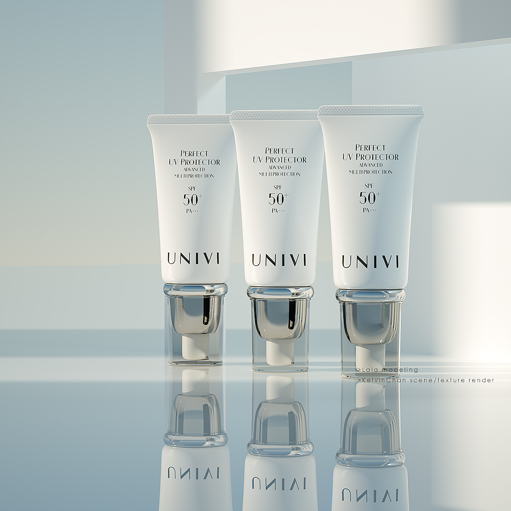 化妆品C4D渲染实例（图ZMTE4NTA0MTEy） - 场景 - 站酷设计师KelvinChan原创素材 - 站酷ZCOOL