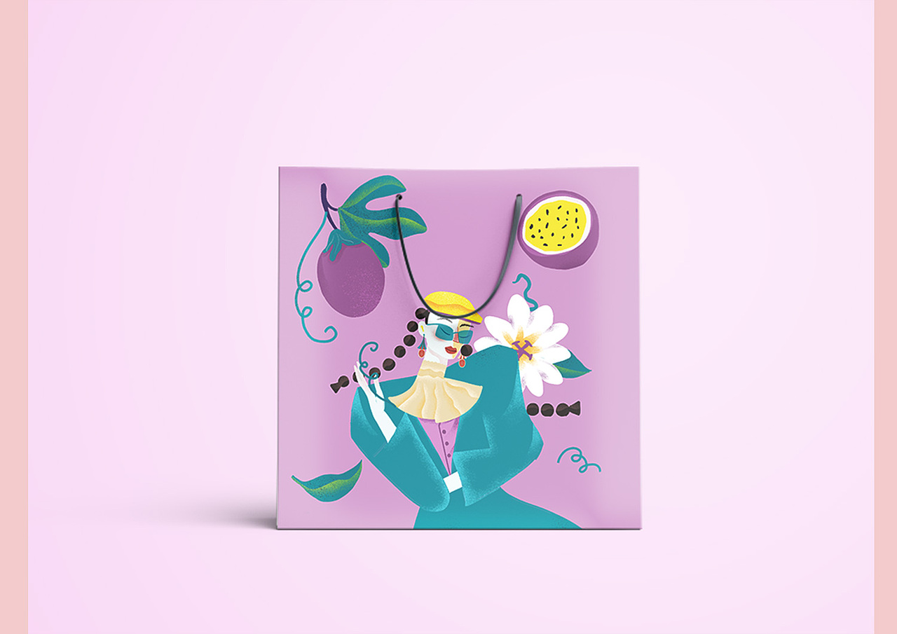 2021品牌插画包装作品集