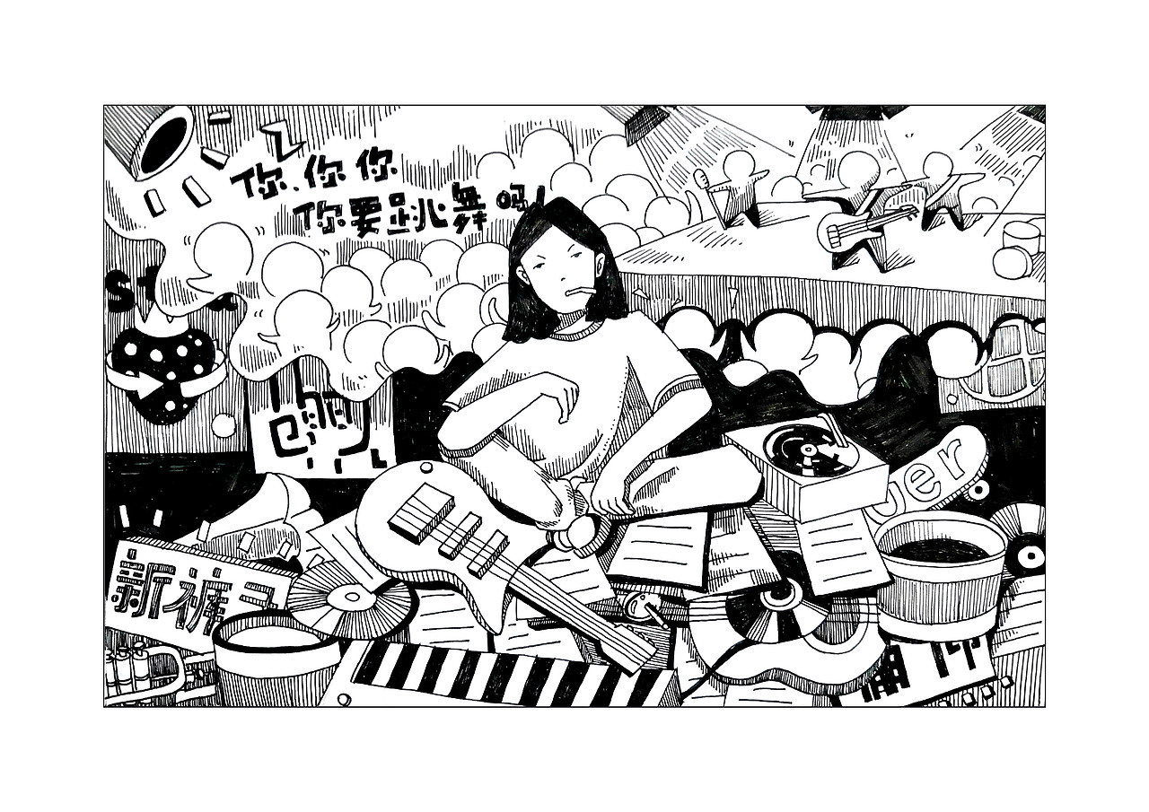 插画/手绘（图ZMTc4Mzg1NzY4） - 创作习作 - 站酷设计师帅气的朱原创素材 - 站酷ZCOOL