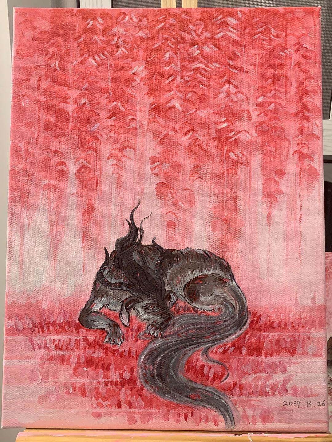 临摹杉泽大大的观山海