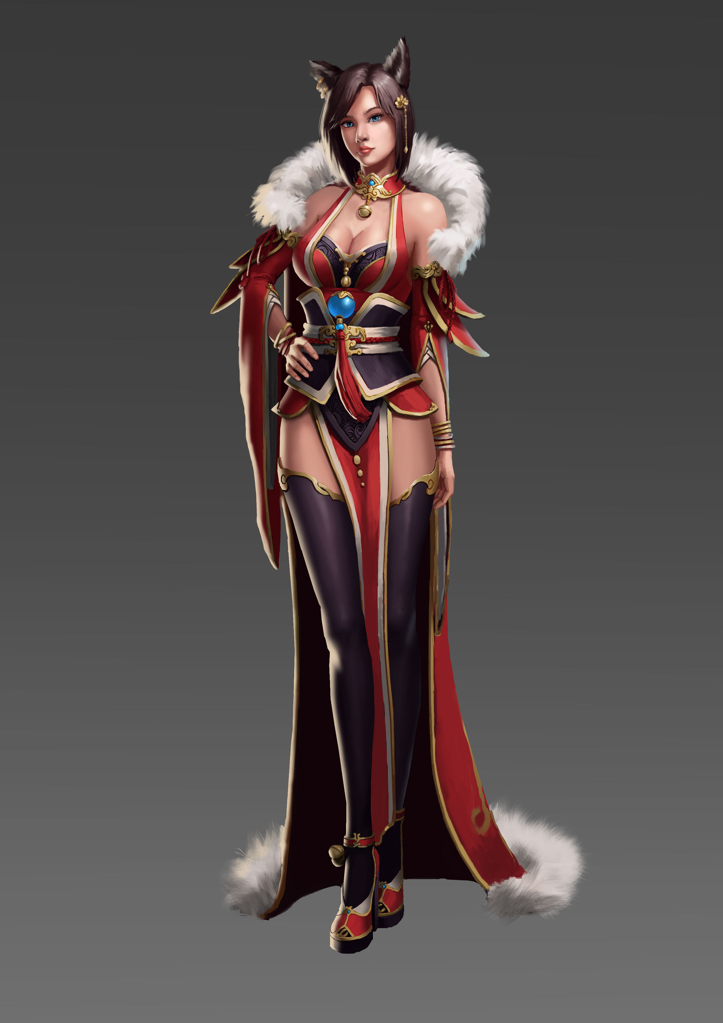 中国风人物|插画|游戏原画|魂魂的画笔 - 原创作品 - 站酷 (zcool)