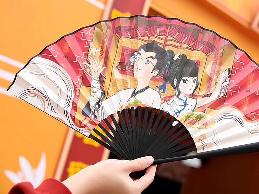 统一巧面馆 | “我有一家巧面馆”KV插画