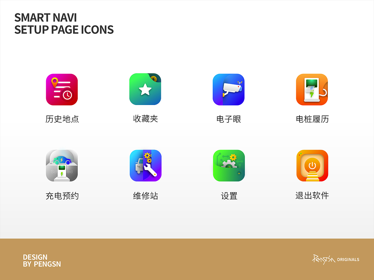 Smart Navi Setup Page Icons（图ZMTc4MjkxOTgw） - 图标 - 站酷设计师pengsn原创素材 - 站酷ZCOOL