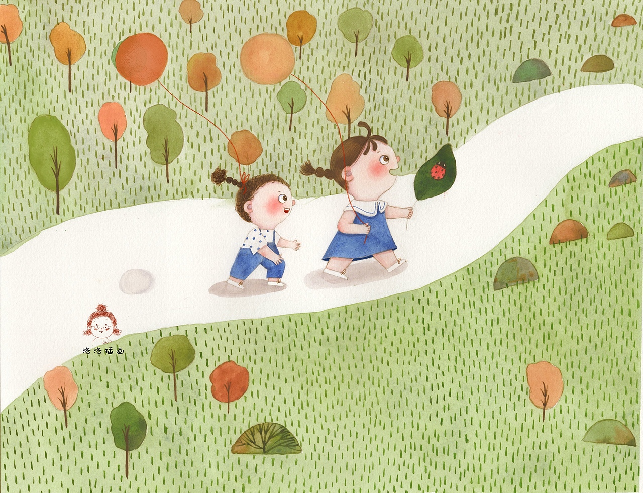 儿童插画合集（图ZMjg2MDY4MzEy） - 绘本 - 站酷设计师洛洛画画原创素材 - 站酷ZCOOL