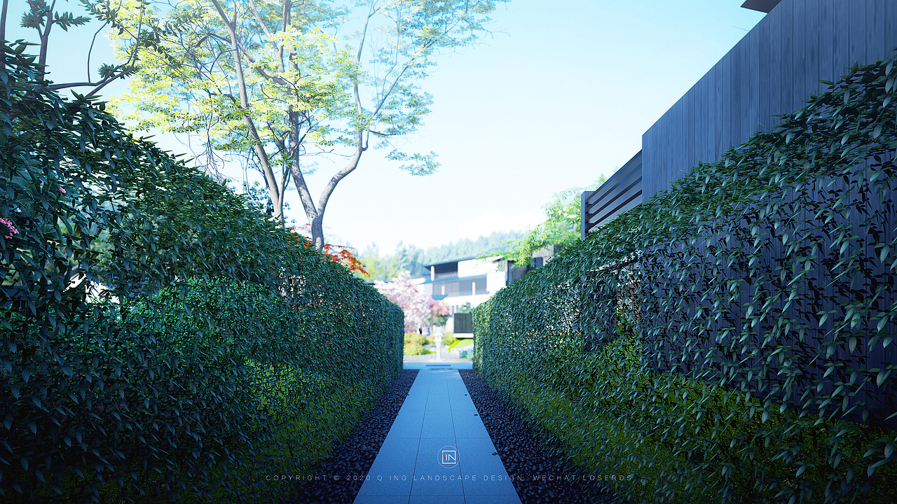 BOUTIQUE RESORT LANDSCAPE DESIGN | LUMION