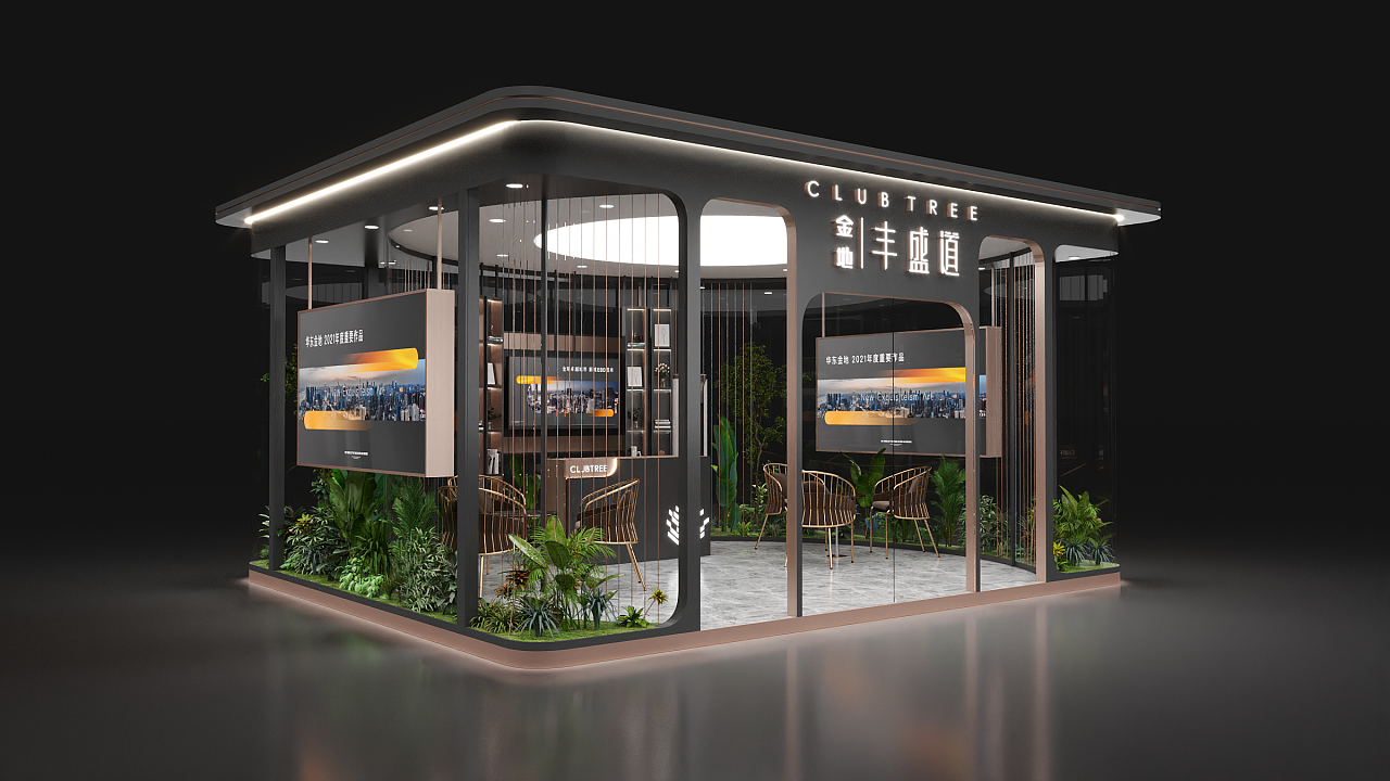 室外展台|空间|展陈设计|兜兜转转又一年 - 原创作品 - 站酷 (zcool)