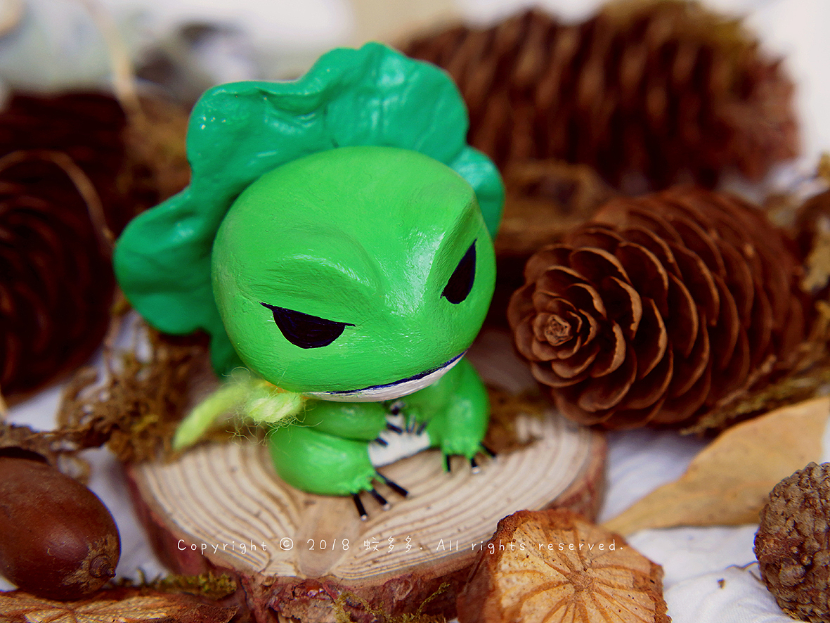 旅行青蛙 自制黏土（图ZMTA1OTA4MzQ0） - 手办/模玩 - 站酷设计师蚊多多原创素材 - 站酷ZCOOL