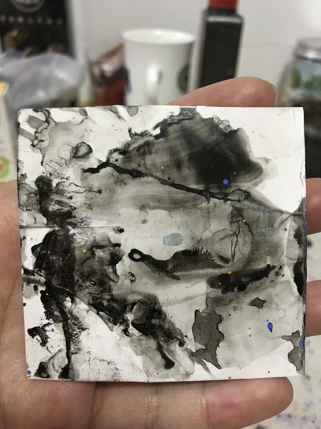 少儿美术 国画新玩法