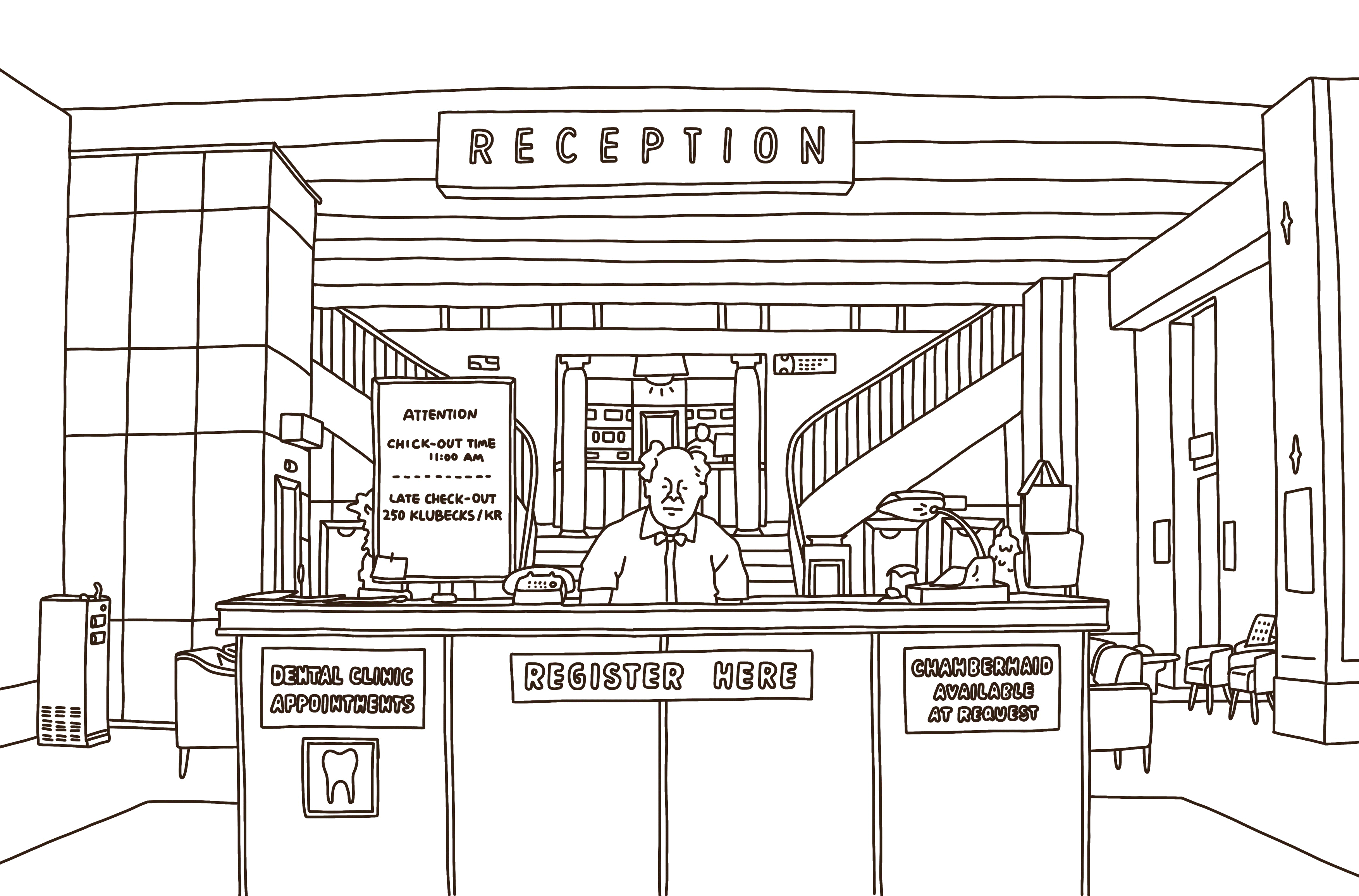 《布达佩斯大饭店》场景配色 插画（图ZMTY0MTkyNzc2） - 艺术插画 - 站酷设计师有脑子和挺高兴原创素材 - 站酷ZCOOL