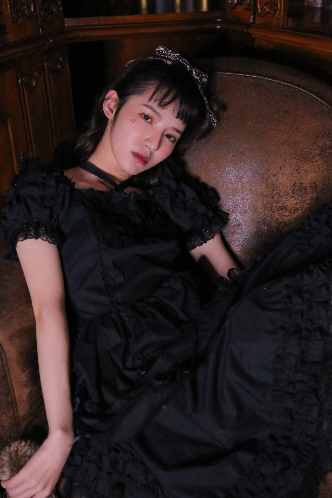 万圣节黑暗系少女风写真