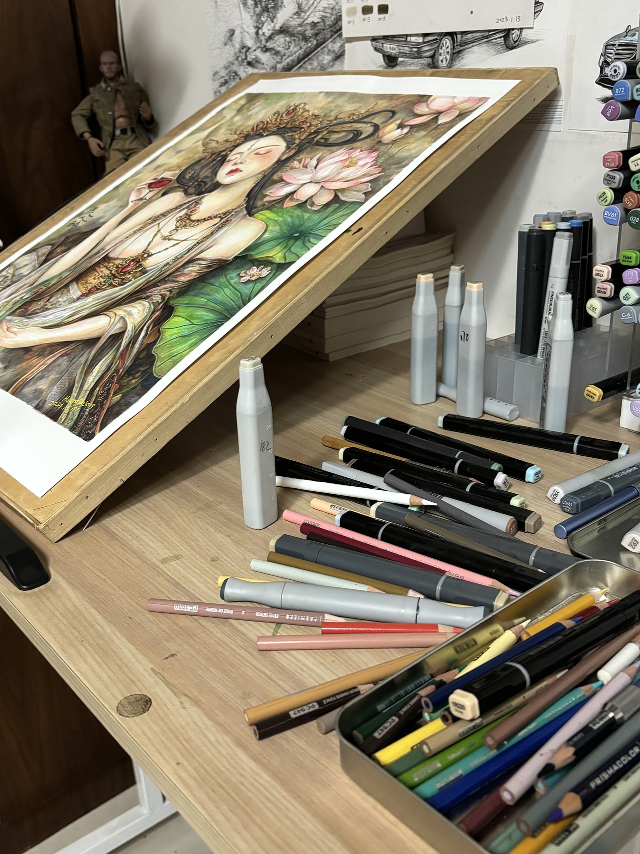 美人醉（图ZMzc5MTIzMjA4） - 绘画 - 站酷设计师黄劲松原创素材 - 站酷ZCOOL