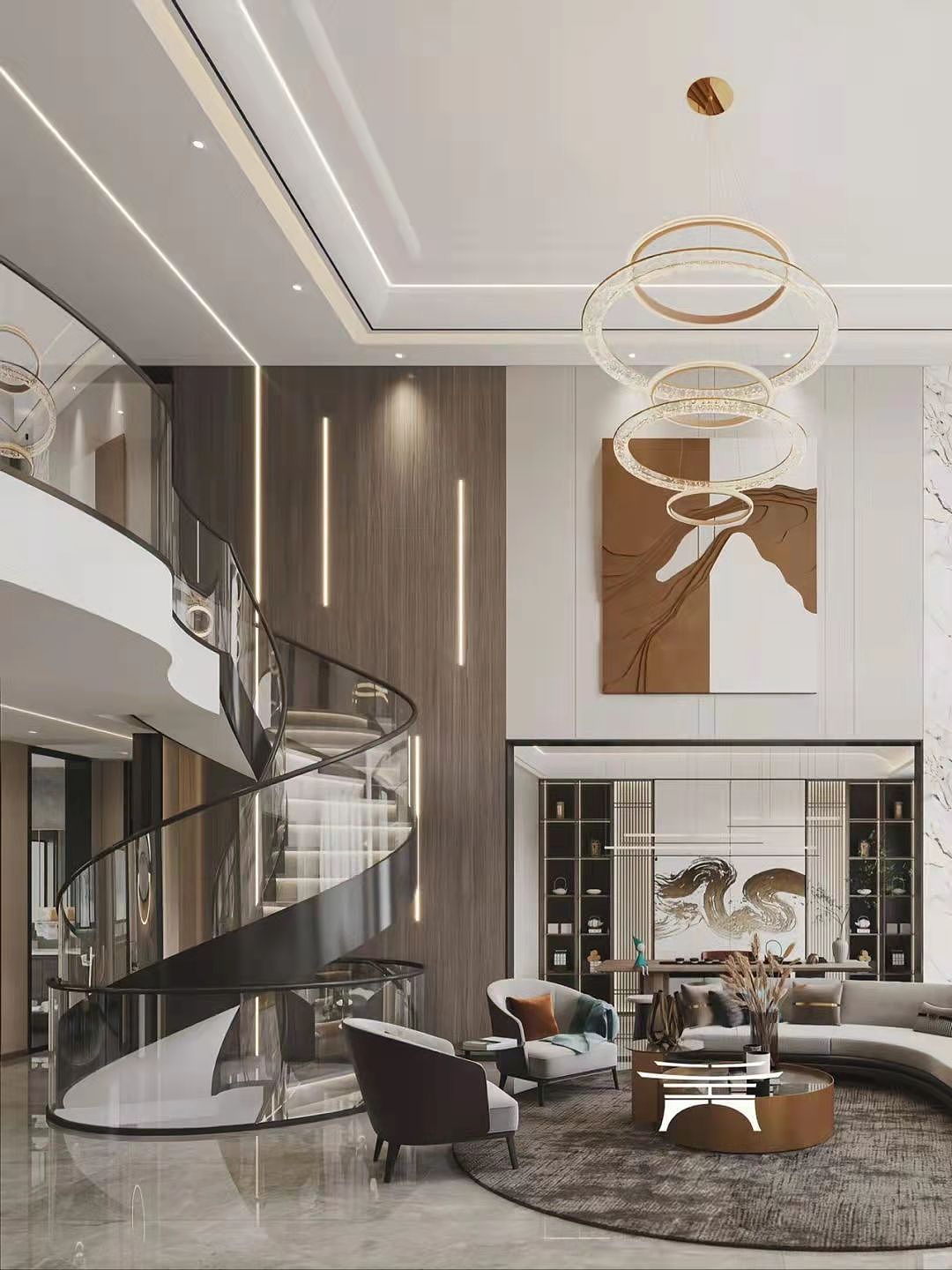 现代轻奢/别墅室内