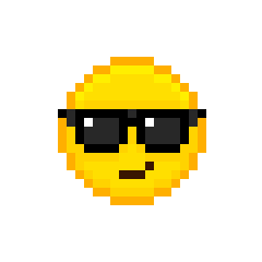 8bit像素小黄脸emoji表情（图ZNjcyMTgxODQ=） - 像素画 - 站酷设计师wangcaipark原创素材 - 站酷ZCOOL
