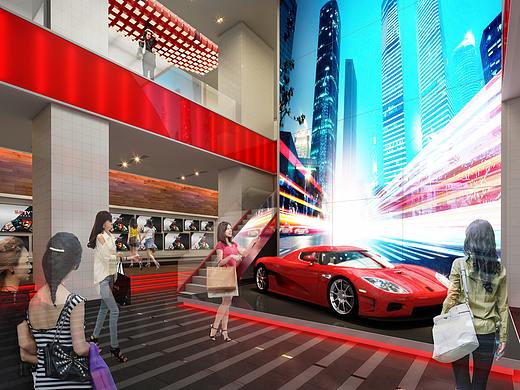 之前做的乐视概念店