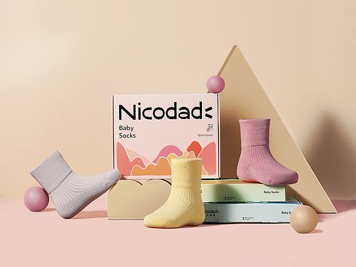 创意摄影｜儿童品牌Nicodad袜子&毛巾