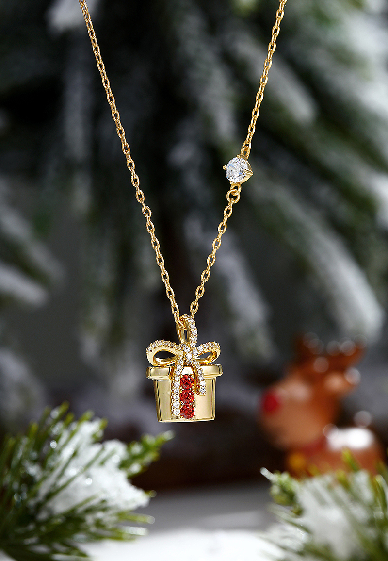 圣诞珠宝饰品圣诞场景圣诞首饰拍摄圣诞耳钉首饰