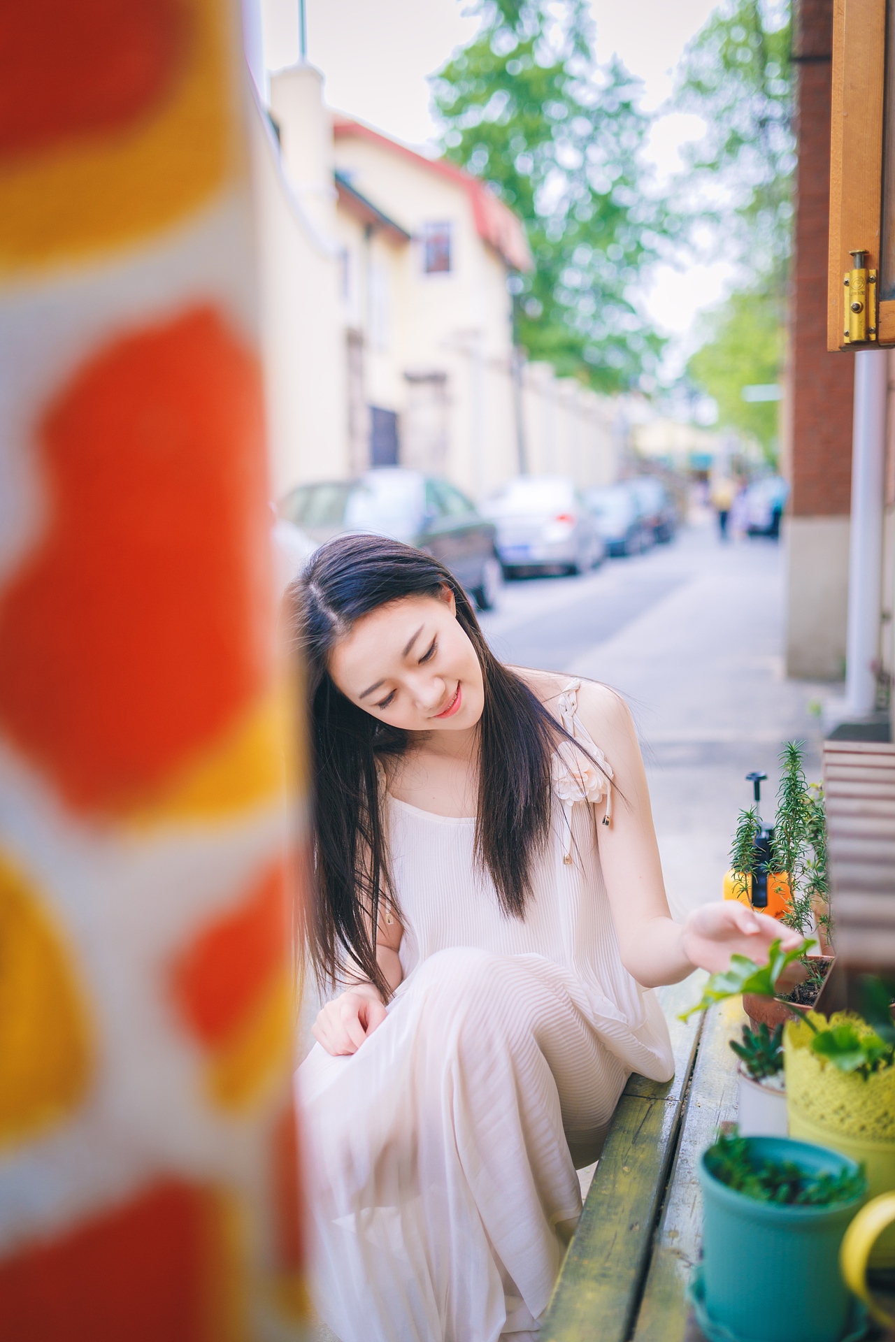 吹着海风 听浪拍打的声音