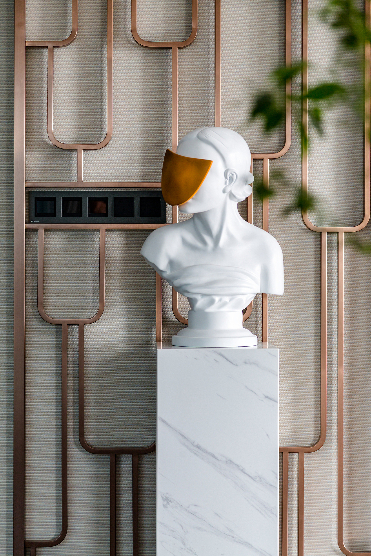 老鹰空间设计 ▏港式轻奢风，320平大平层室内设计（图ZMjE3NTgyNzI0） - 家装设计 - 站酷设计师老鹰空间设计原创素材 - 站酷ZCOOL