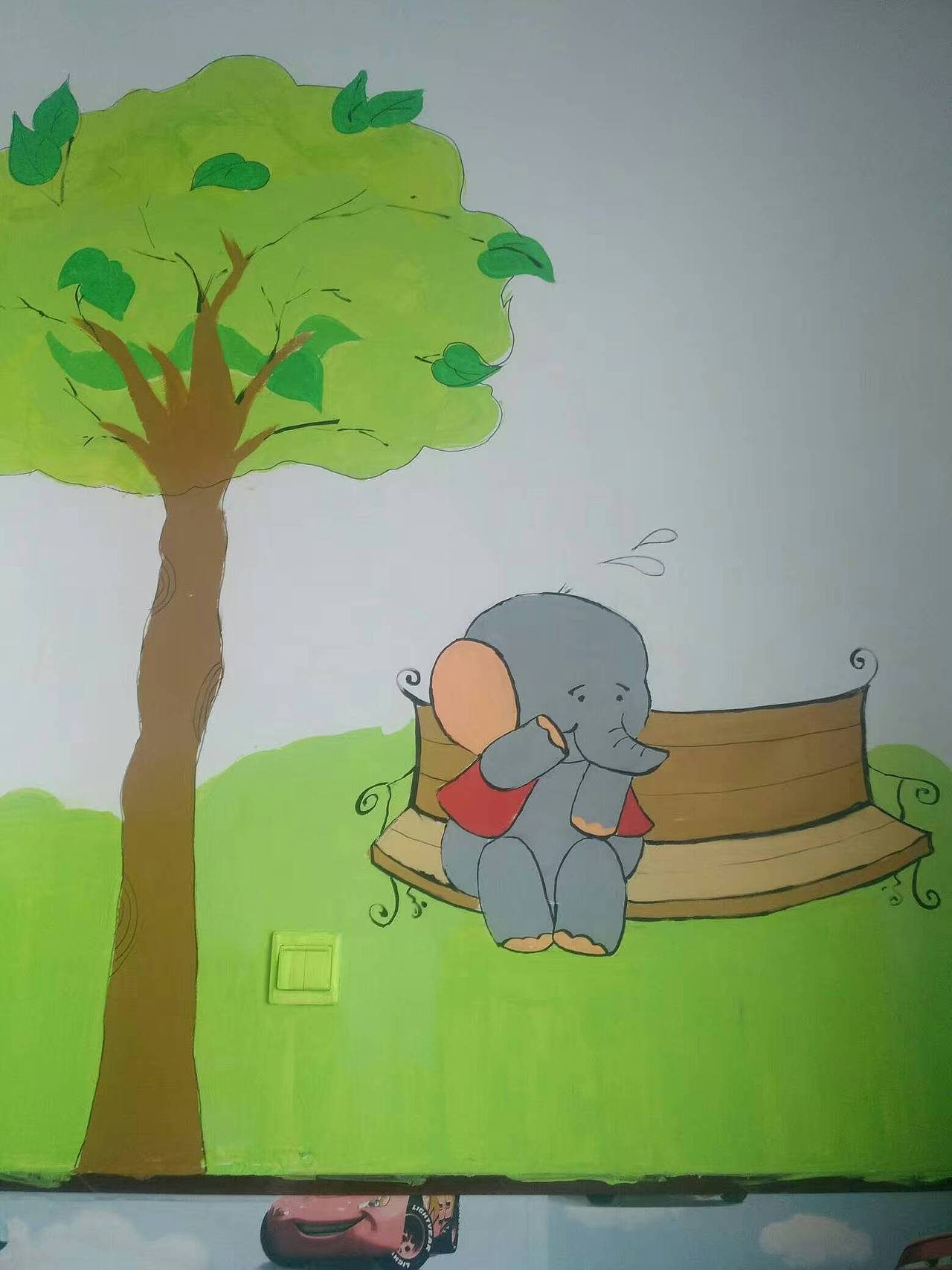 幼儿园墙体手绘