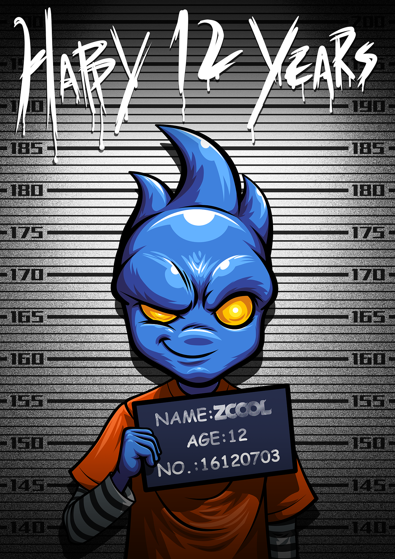 配小Z共度本命年~（图ZMTA5MDg5MDYw） - 新锐潮流插画 - 站酷设计师伊布MrThorn原创素材 - 站酷ZCOOL
