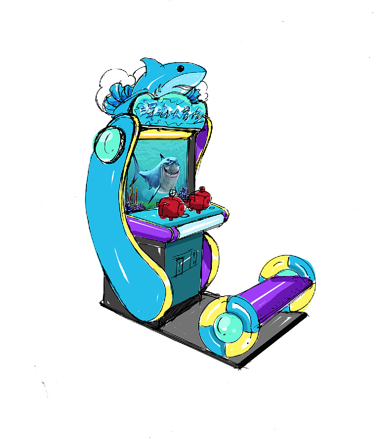 电玩产品外观设计几款