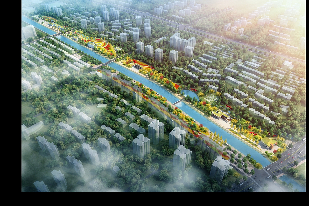 室外庭院景观鸟瞰（图ZMTY5ODgyNDM2） - 景观设计 - 站酷设计师玲18019926177原创素材 - 站酷ZCOOL