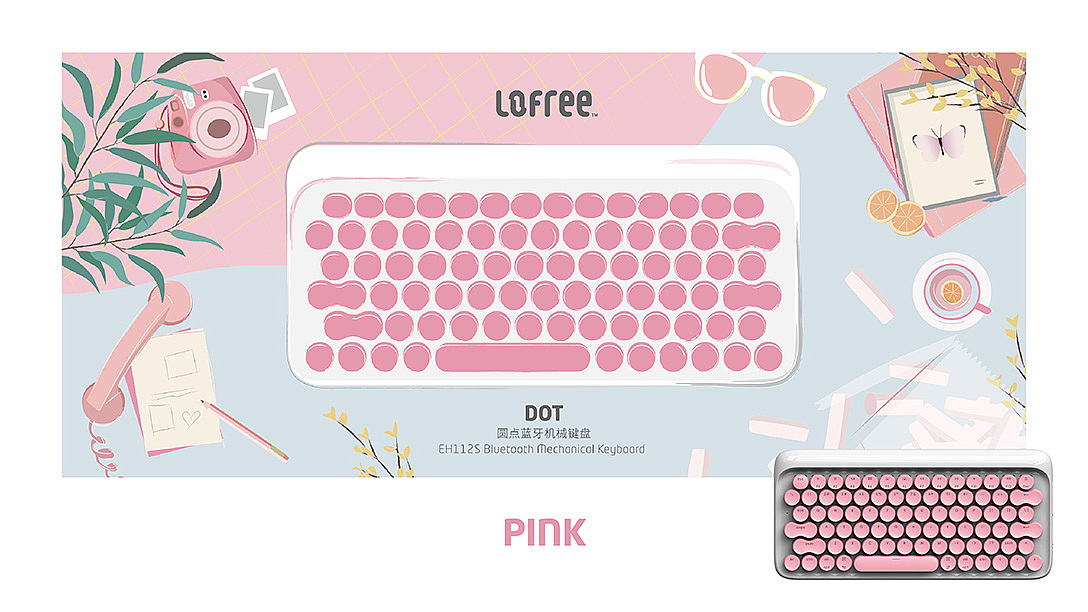 Lofree洛斐品牌视觉设计（图ZMTU3Nzg4Nzk2） - 品牌 - 站酷设计师深圳香蕉设计原创素材 - 站酷ZCOOL