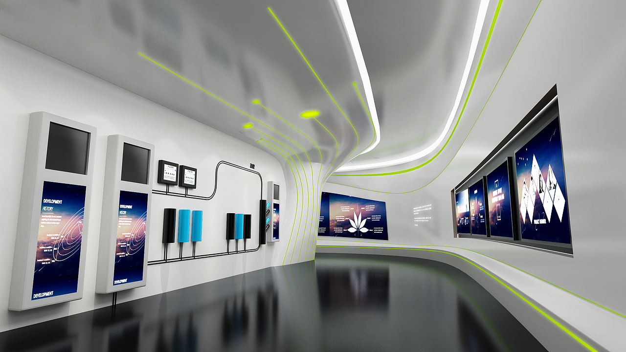 某环保展厅设计（图ZMjM1NTE4MDY0） - 展陈设计 - 站酷设计师MMC锐原创素材 - 站酷ZCOOL